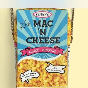 Betsey Johnson Mac’n Cheese bag